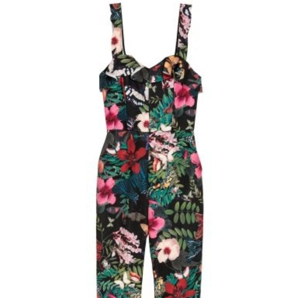🌸 3 for $20 H&M Floral Jumpsuit US Size 4
